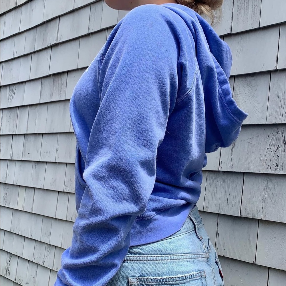 Comfort Colors Waterville Valley Indigo Hoodie - Picture 3 of 5